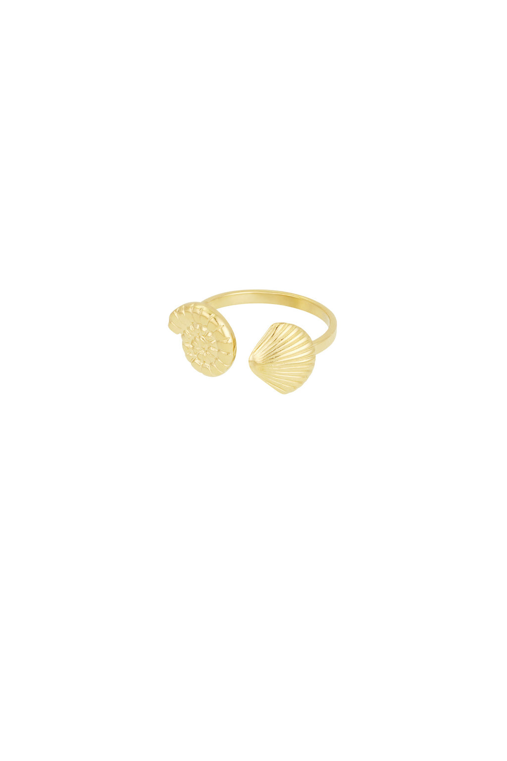 Soline - statement ring Goud