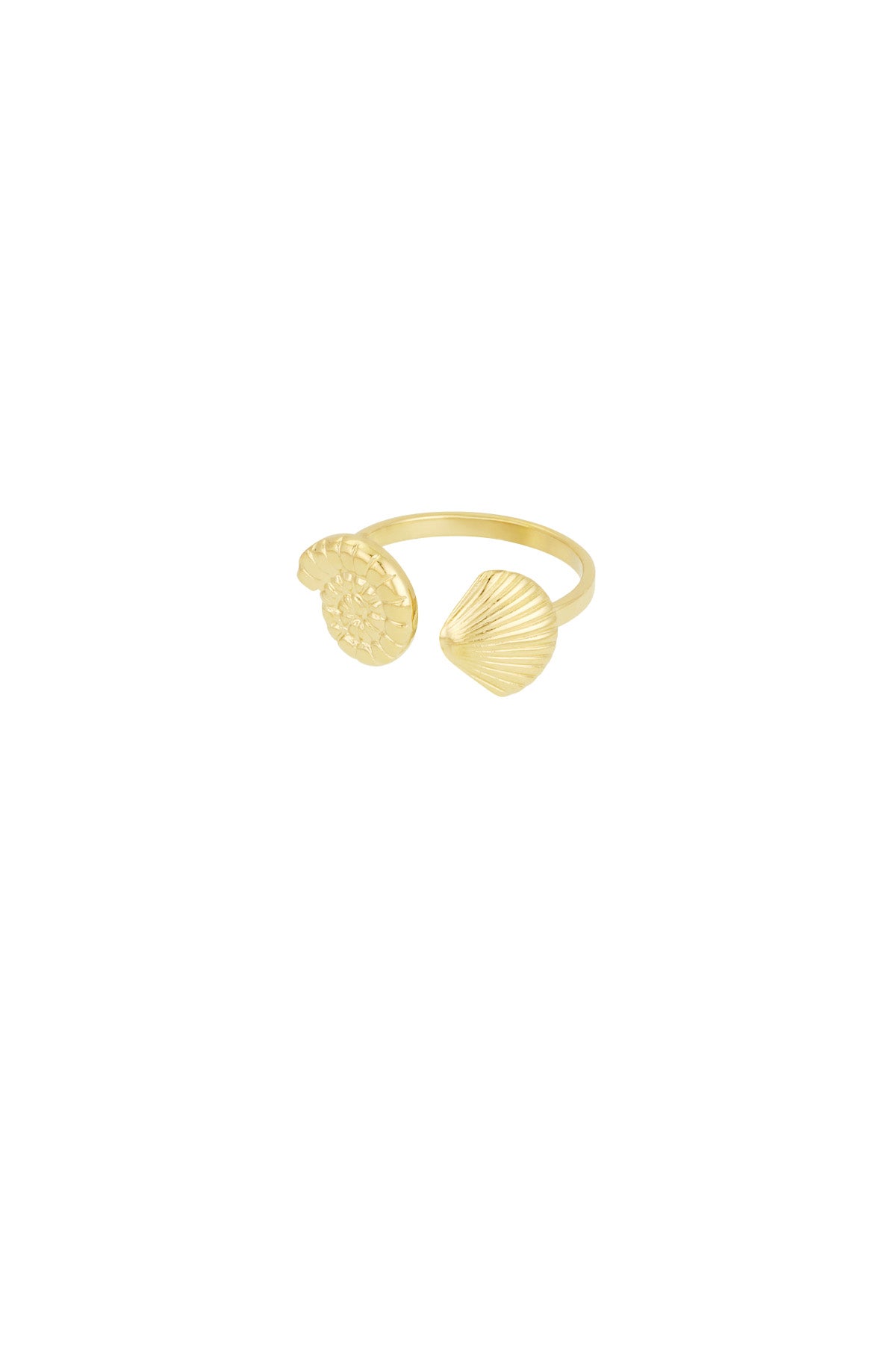 Soline - statement ring Goud