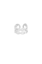 Fien - verstelbare ring Zilver