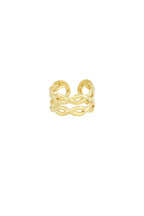 Fien - verstelbare ring Goud