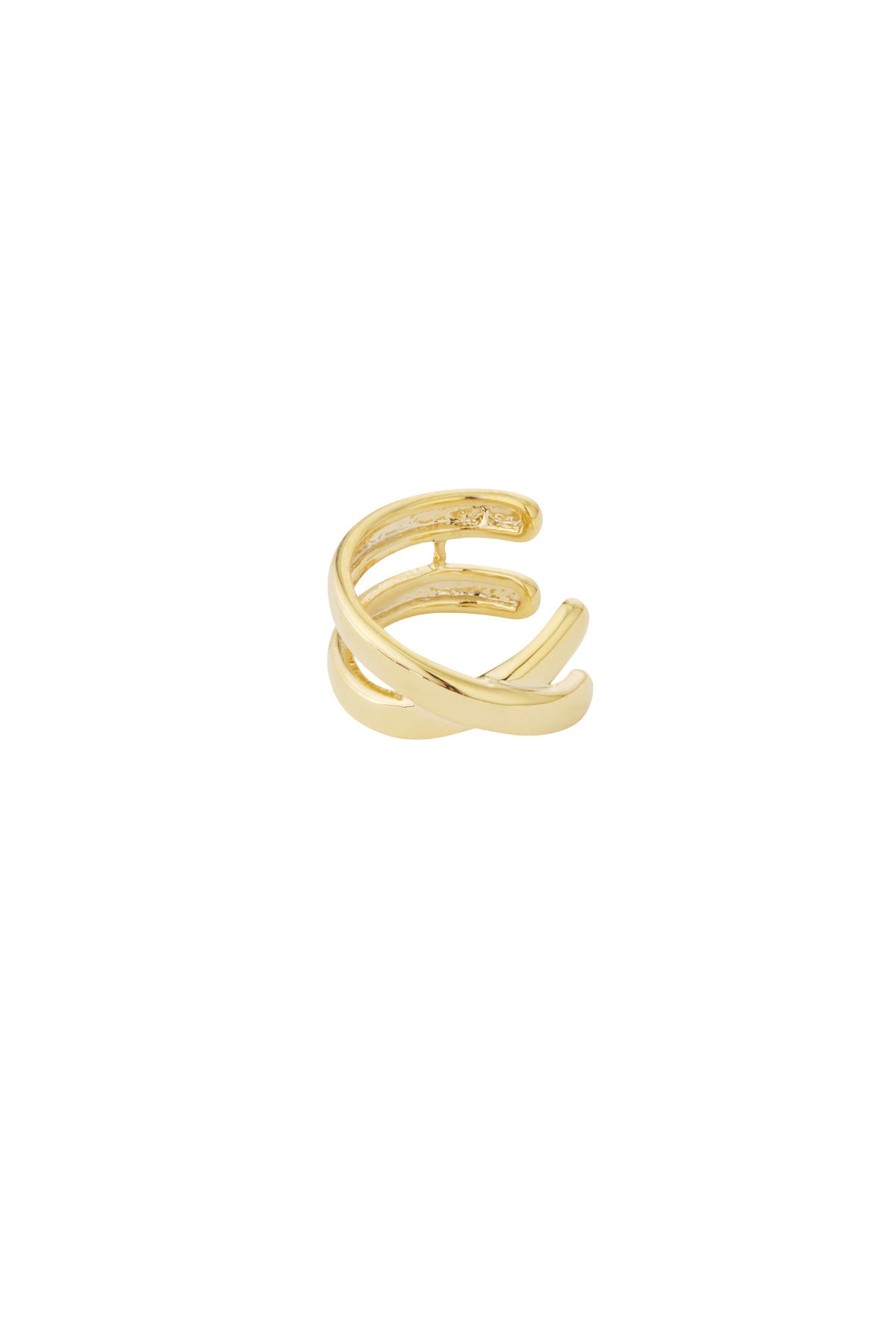 Effortless - earcuff Goud