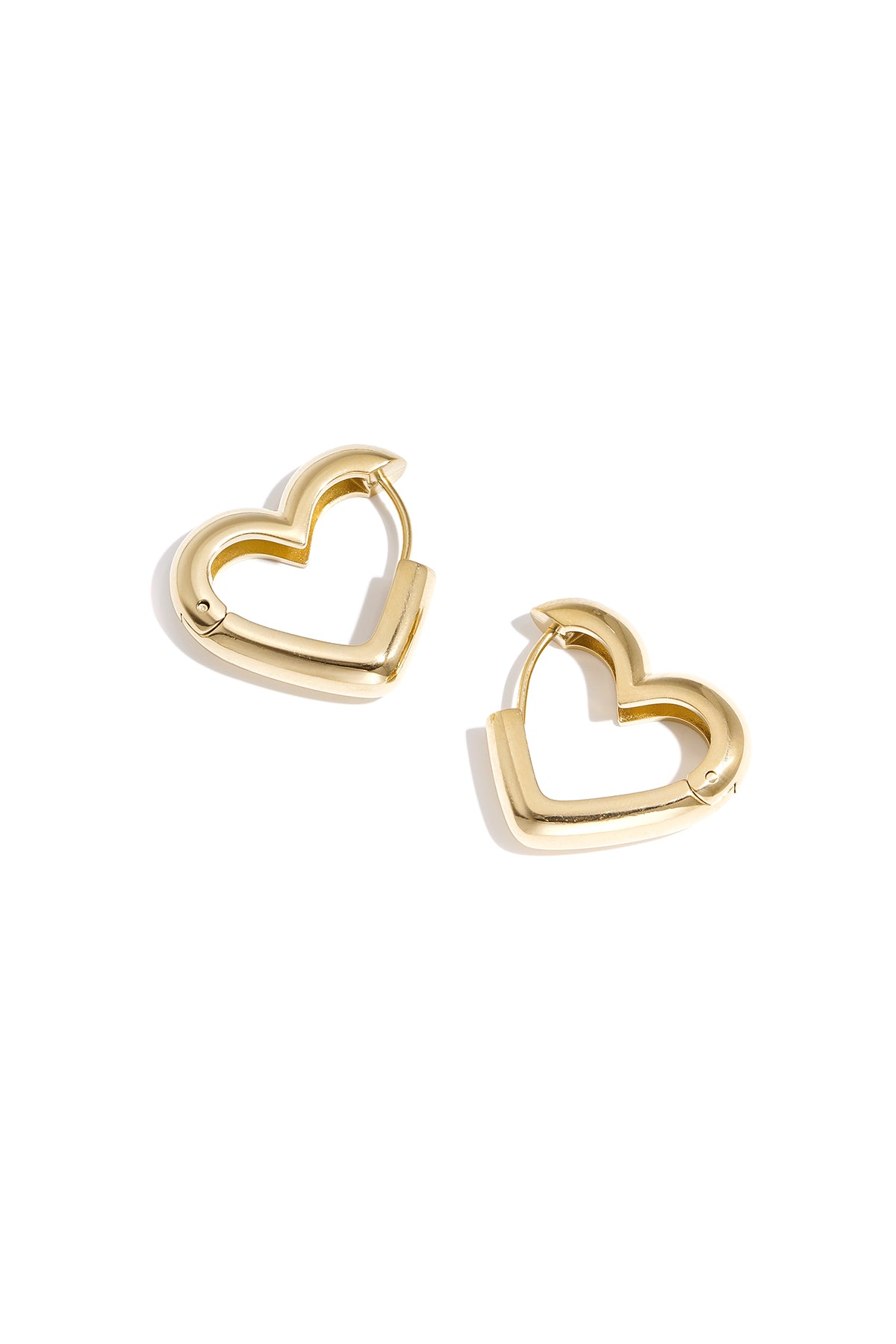 Heartie - hoops Goud