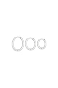 Trio Mini - hoops set Goud