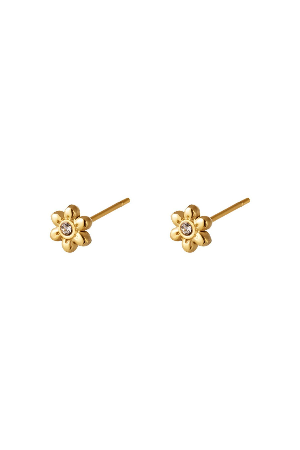 Fleur - studs Goud