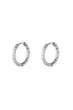 Iris - hoops Zilver