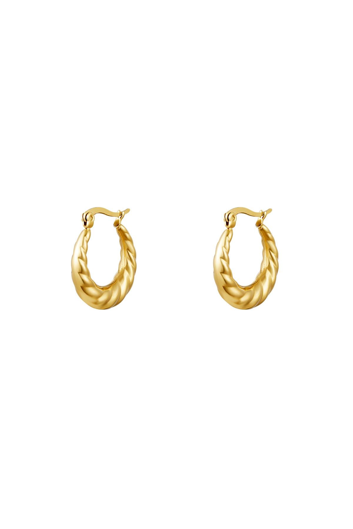 Vera - studs Goud