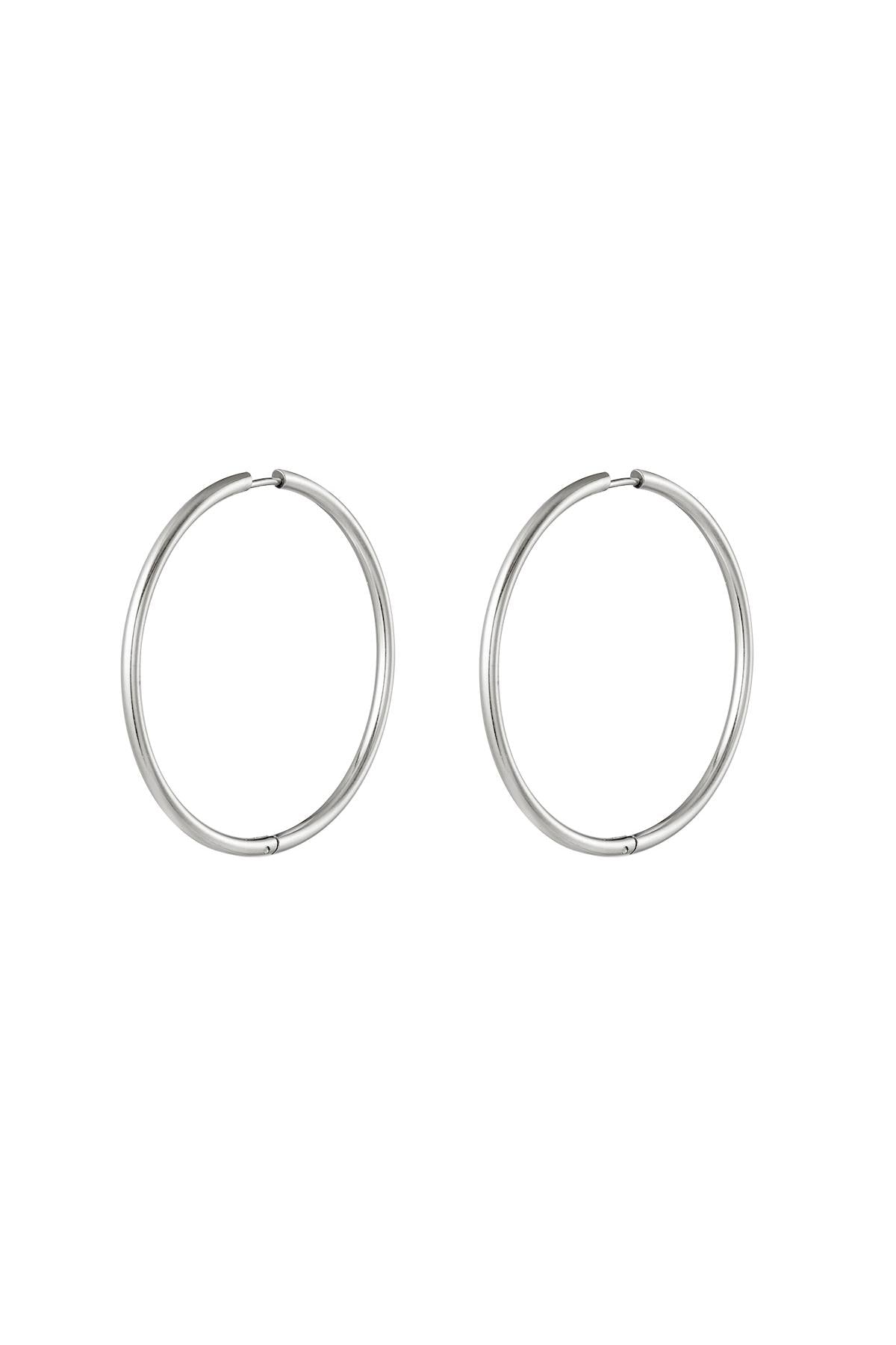 Sage - hoops Zilver