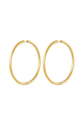 Cleo - hoops Goud