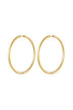 Cleo - hoops Goud