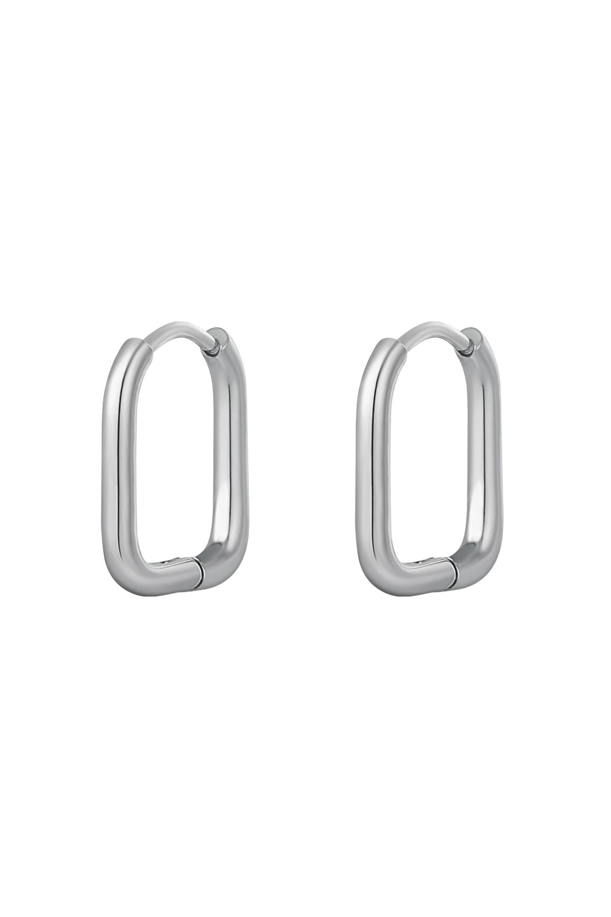 Esmee - hoops Zilver
