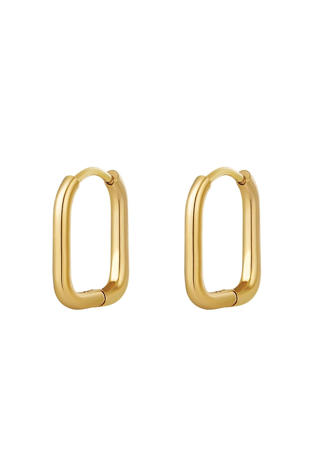 Esmee - hoops Goud