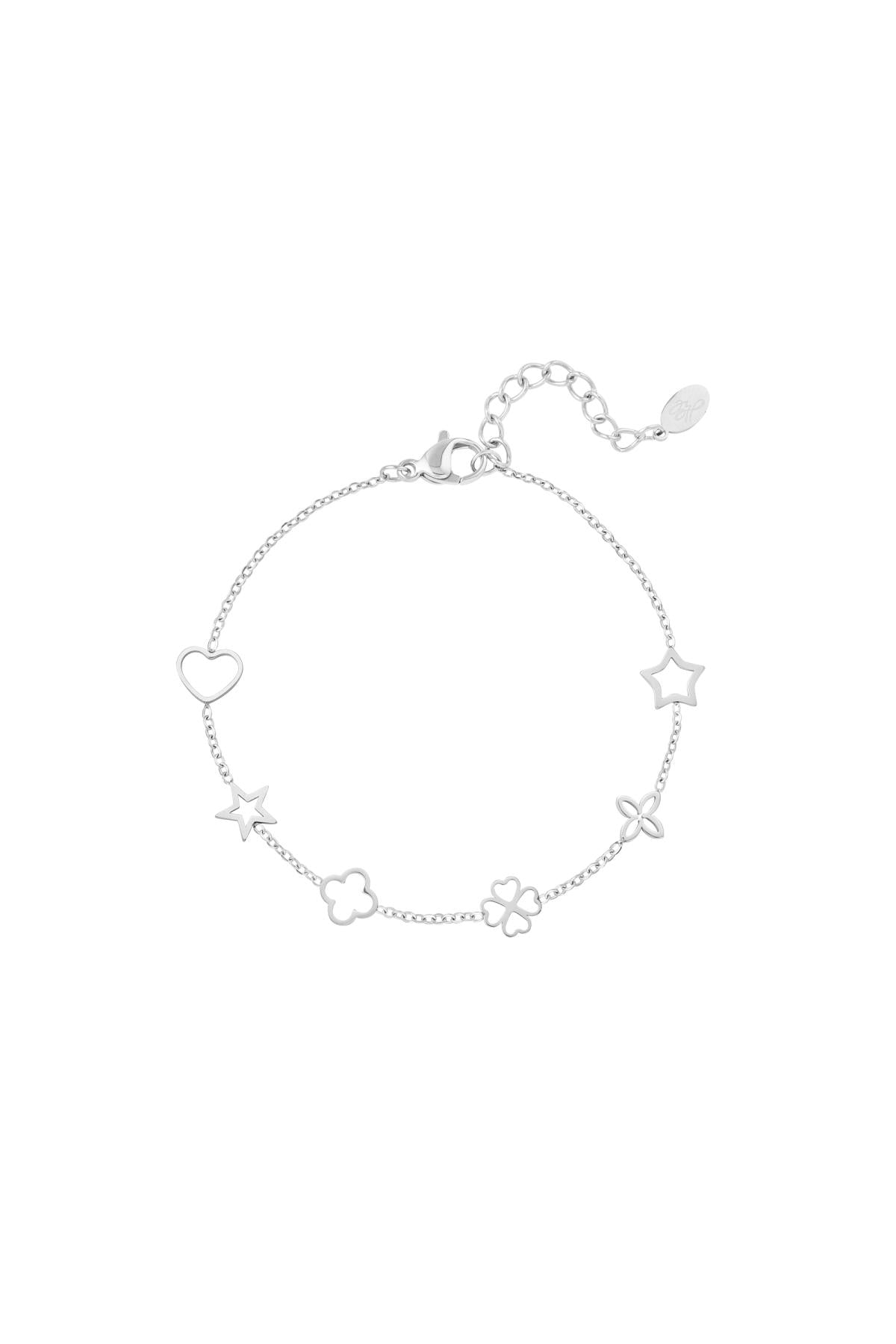 Fun - bedelarmband Zilver