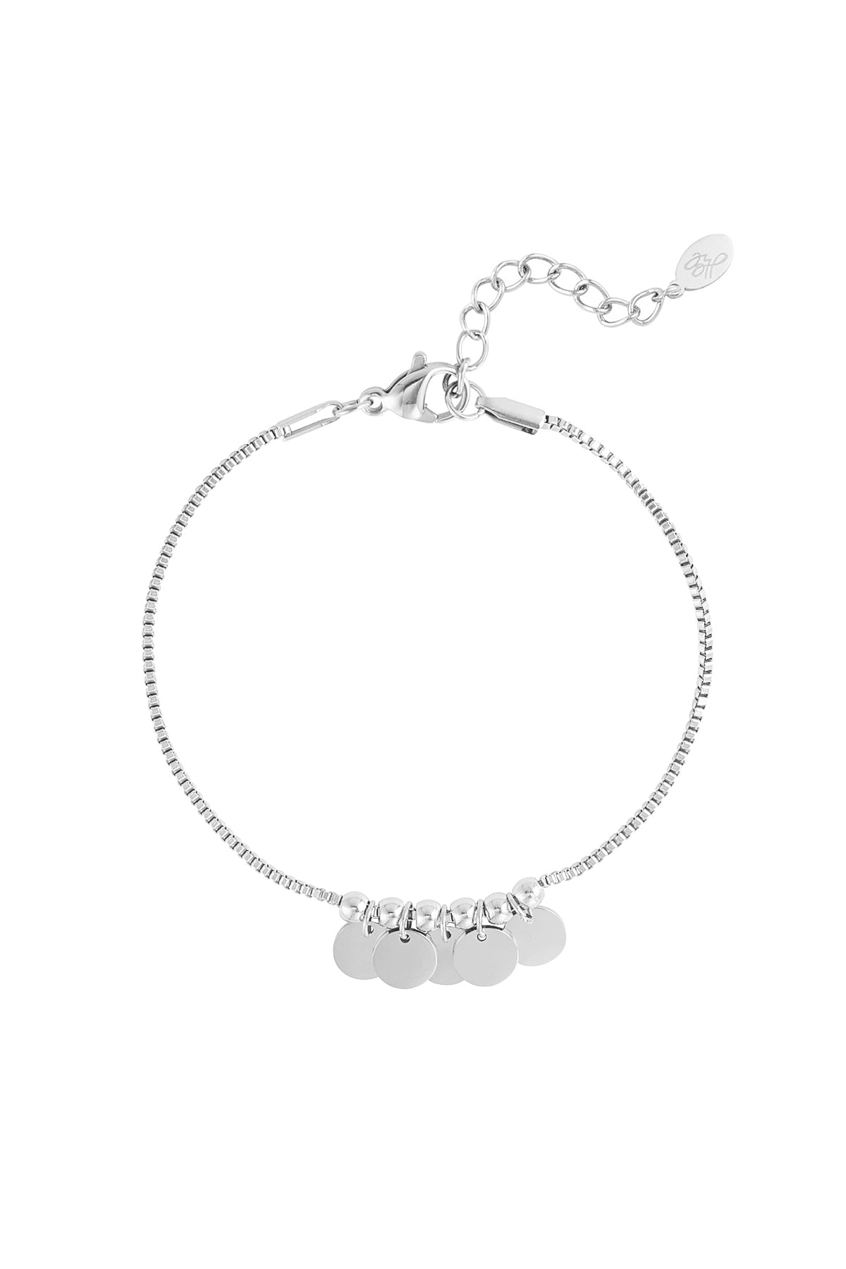 Soft Move - bedelarmband Zilver