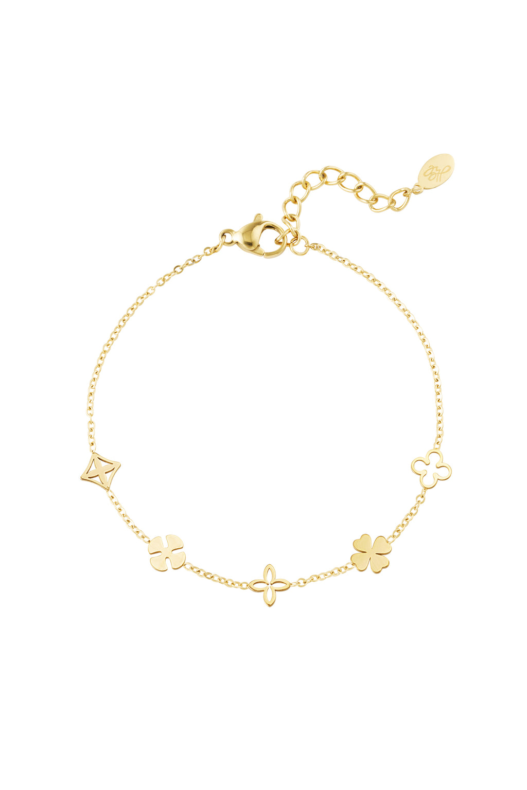 Maia - bedelarmband Goud