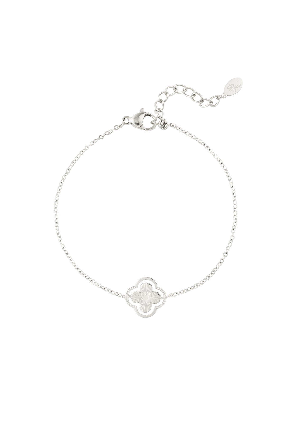 Lucky Charm - bedelarmband Zilver