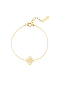 Lucky Charm - bedelarmband Goud