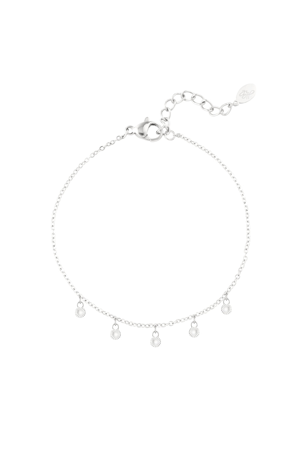 Timeless - bedelarmband Zilver