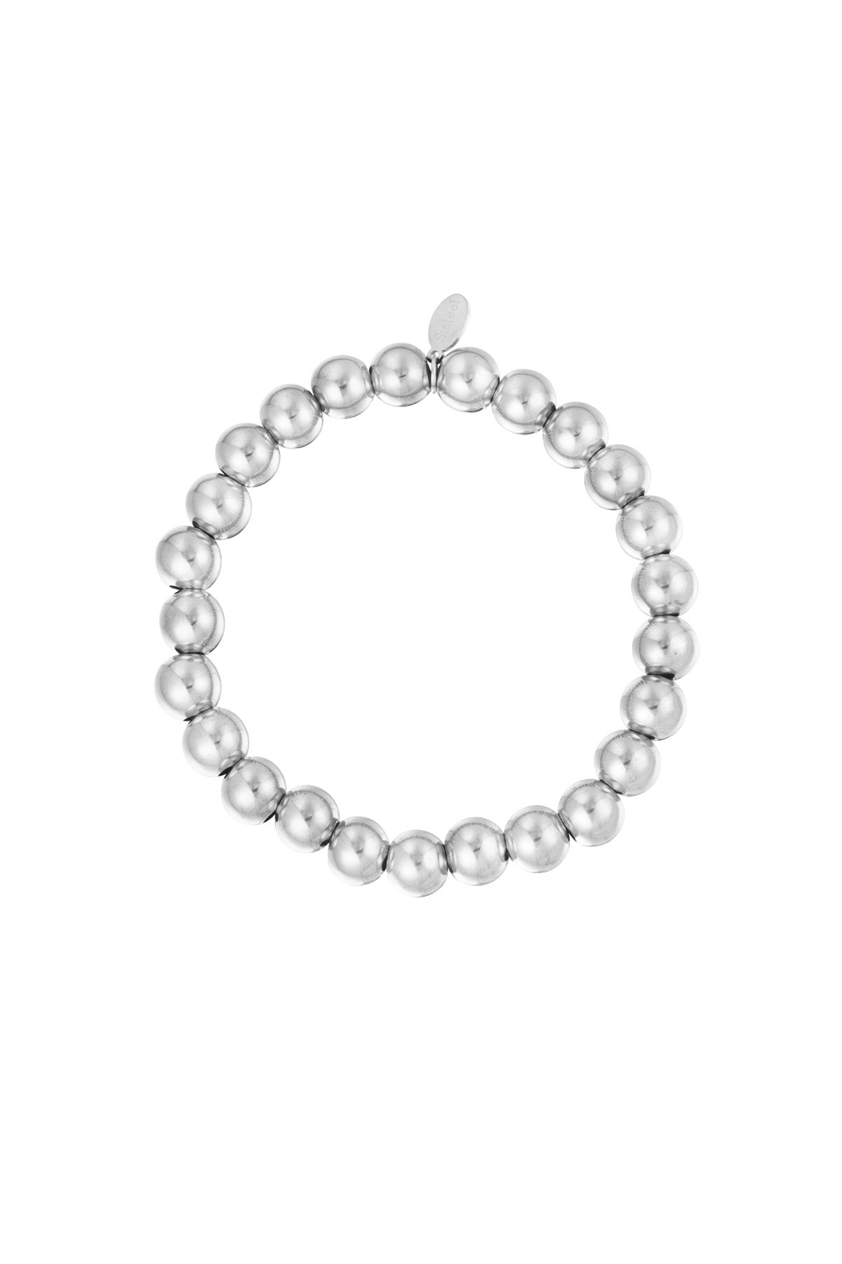 Bold - statement armband Zilver