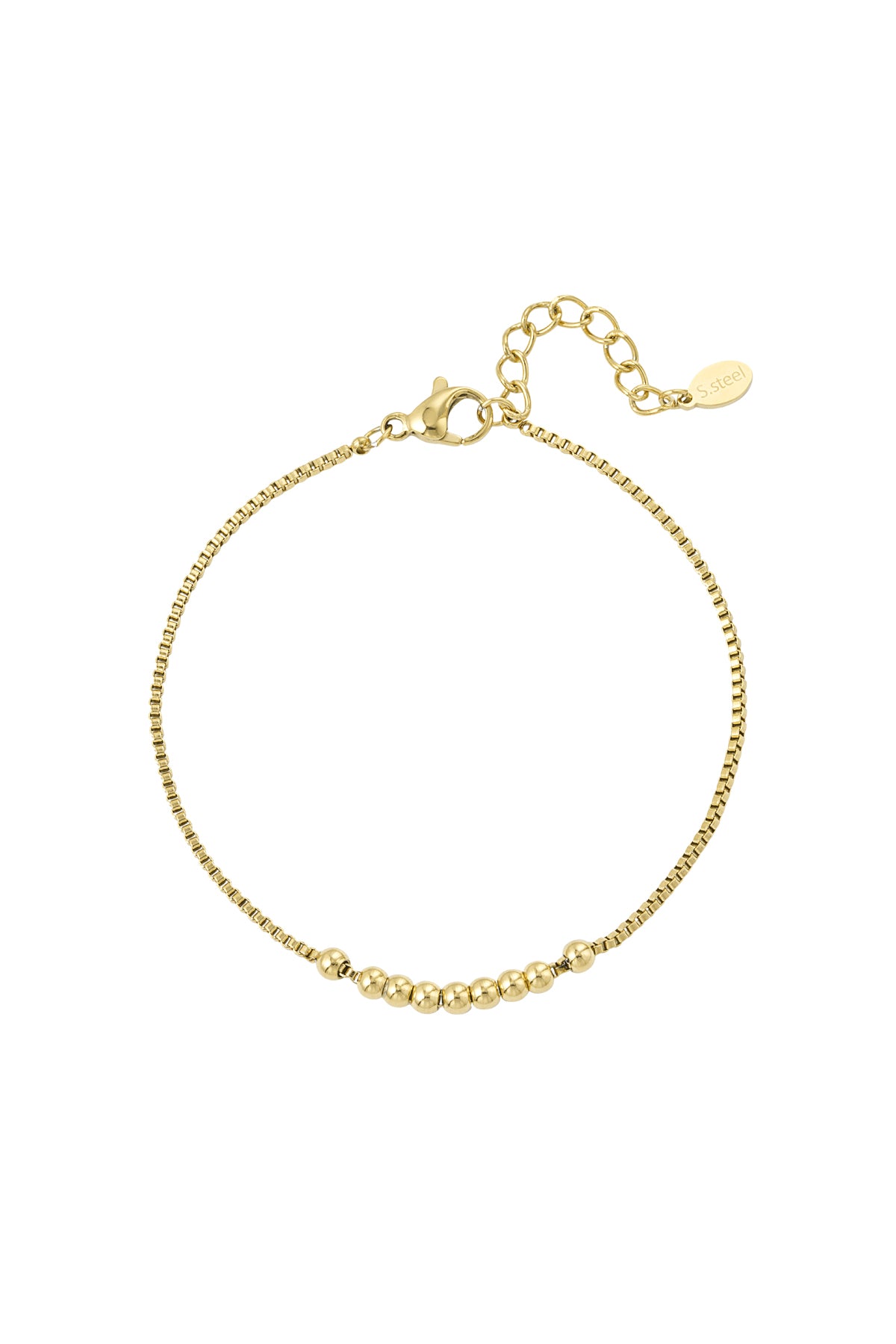Daylight - bedelarmband Goud