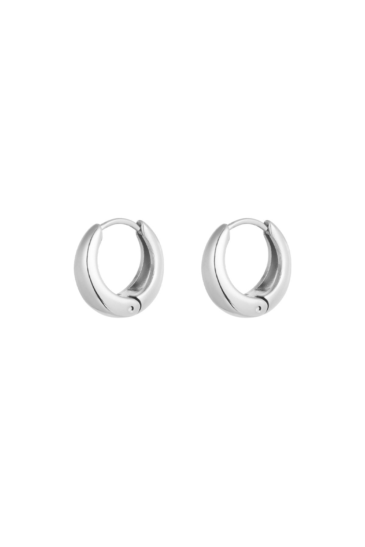 Maeve - hoops Zilver