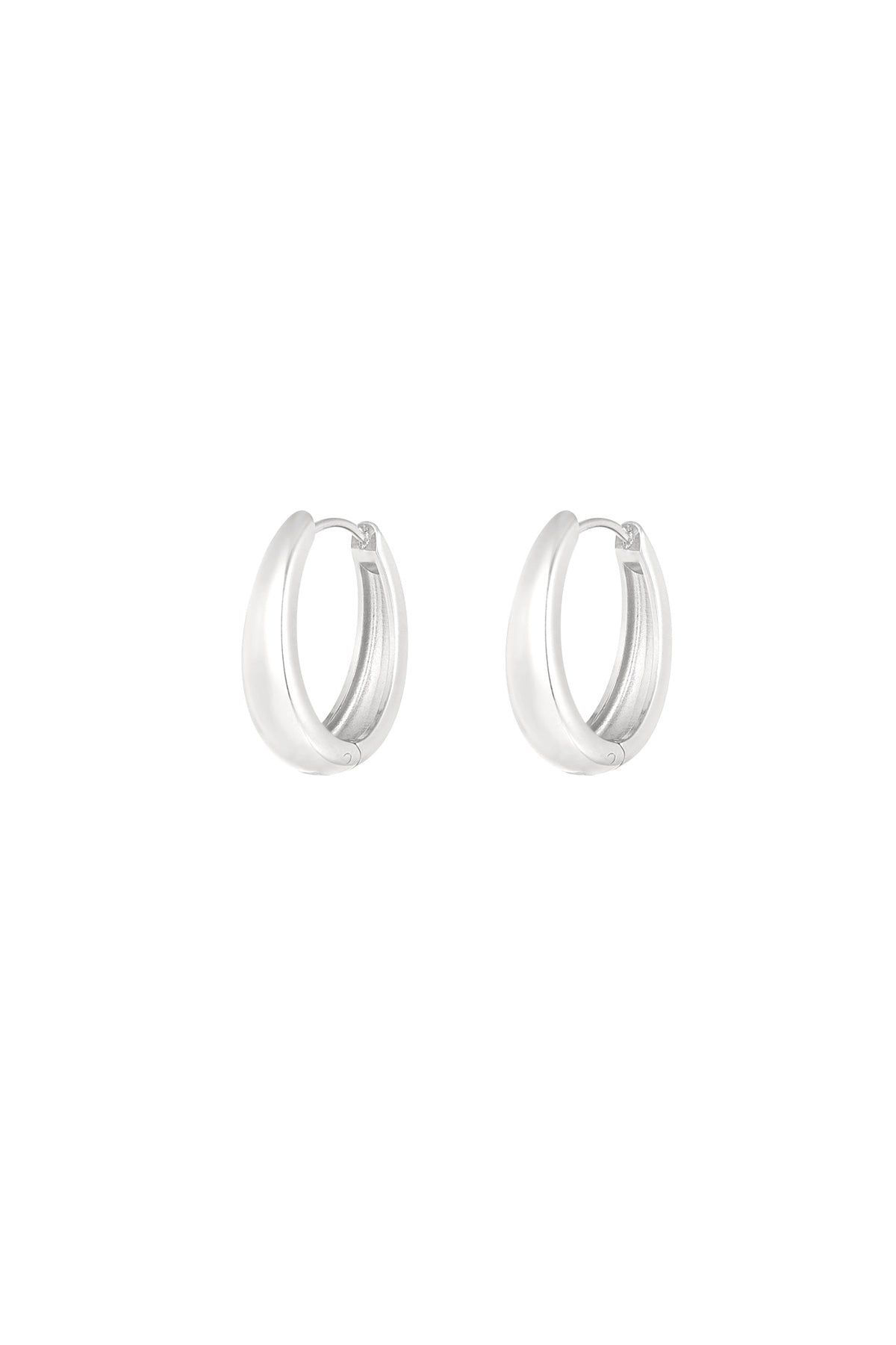 Vivi - hoops Zilver