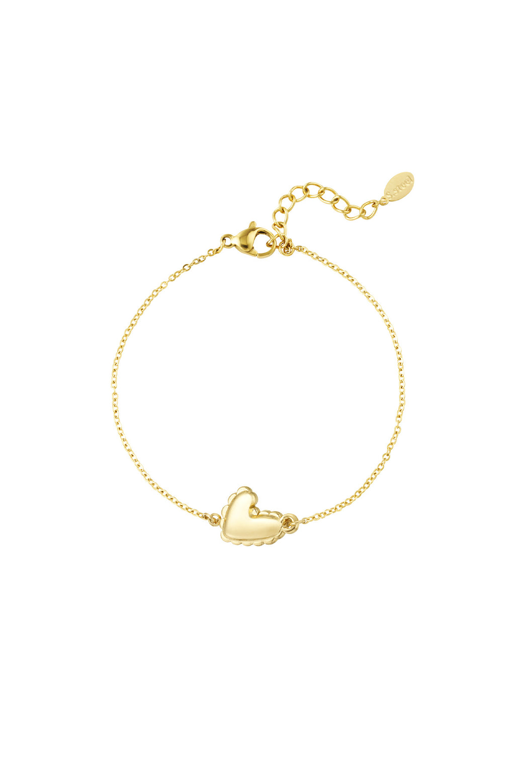 Crush - bedelarmband Goud