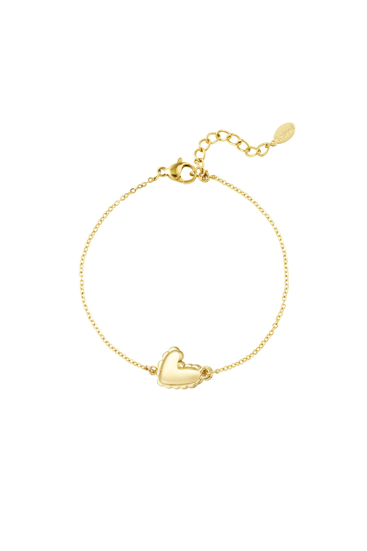 Crush - bedelarmband Goud