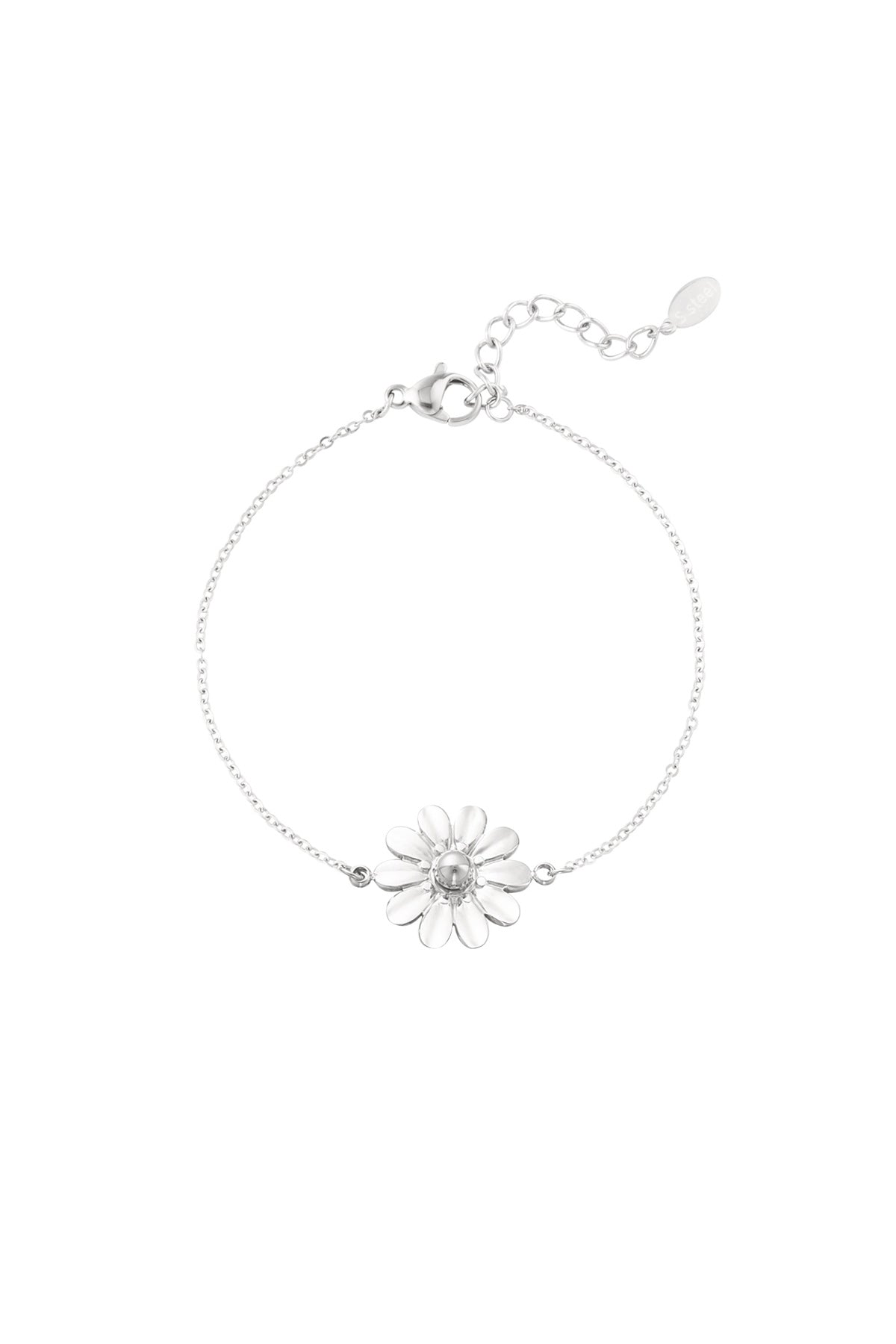 Blossom Bliss - bedelarmband Zilver