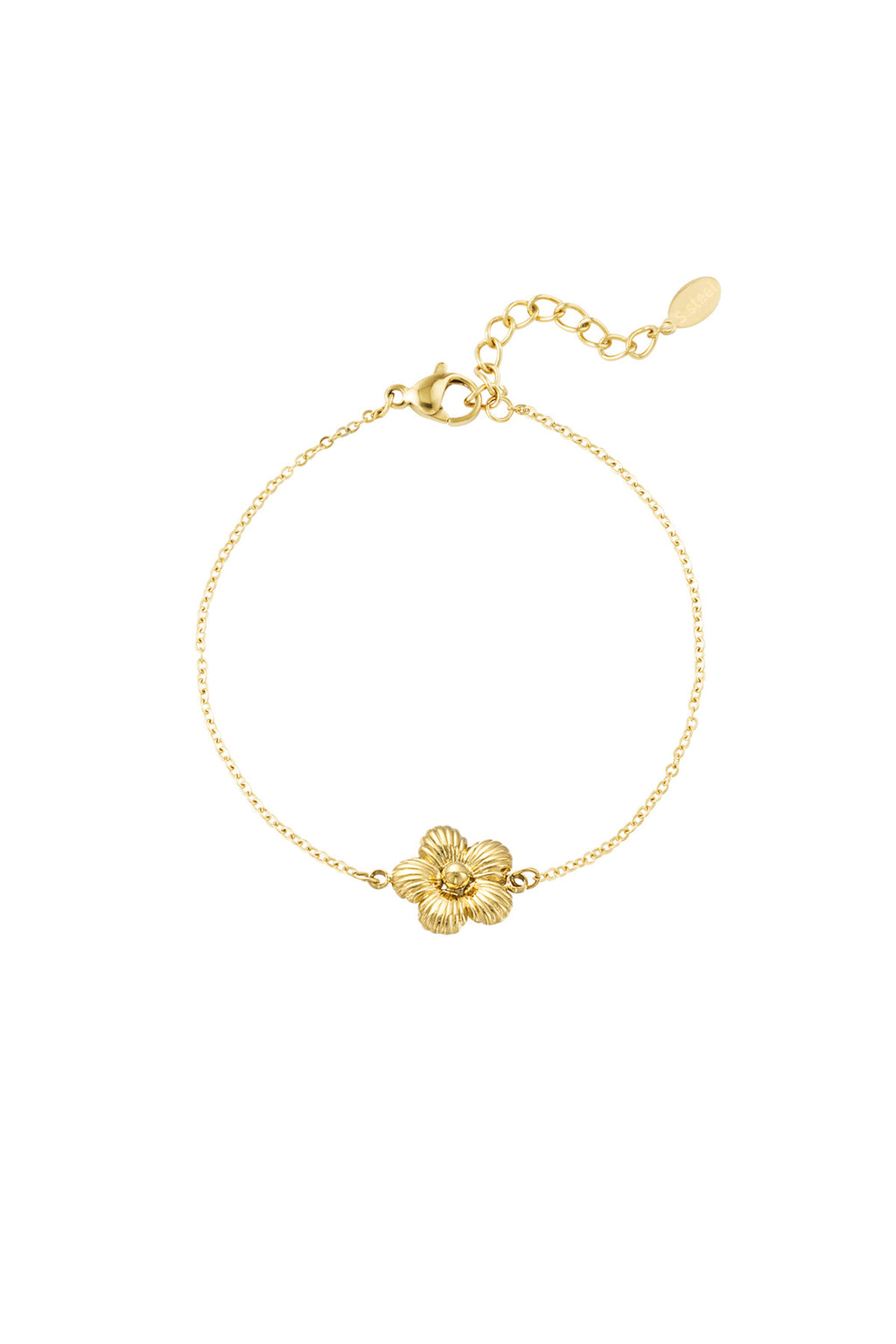 Daisy - bedelarmband Goud
