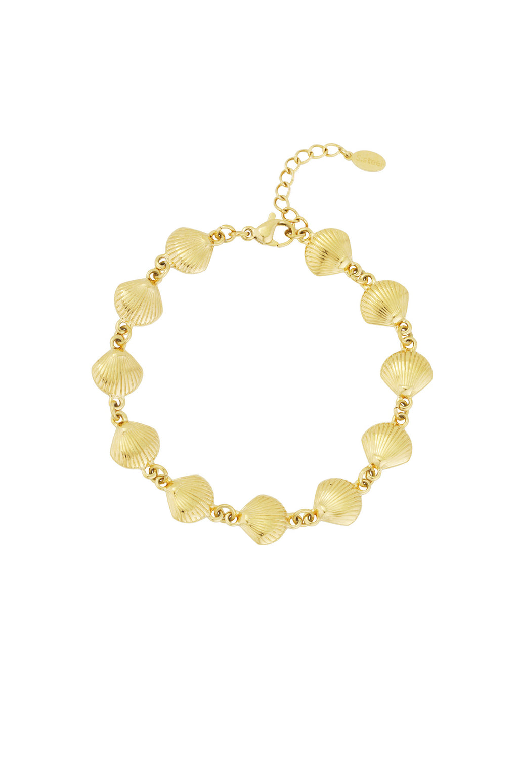 Coastal - schakelarmband Zilver