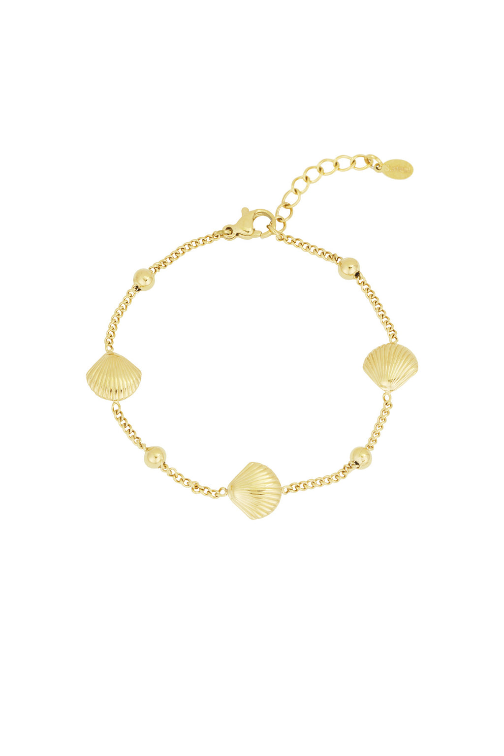 Sun - bedelarmband Goud