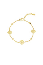 Sun - bedelarmband Goud