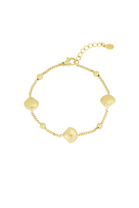 Sun - bedelarmband Goud