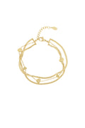 Ella - bedelarmband Goud