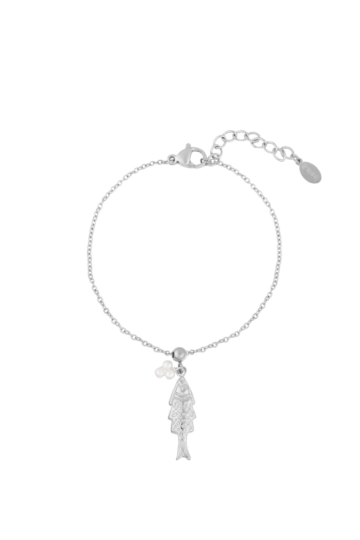 Pesce - bedelarmband Zilver