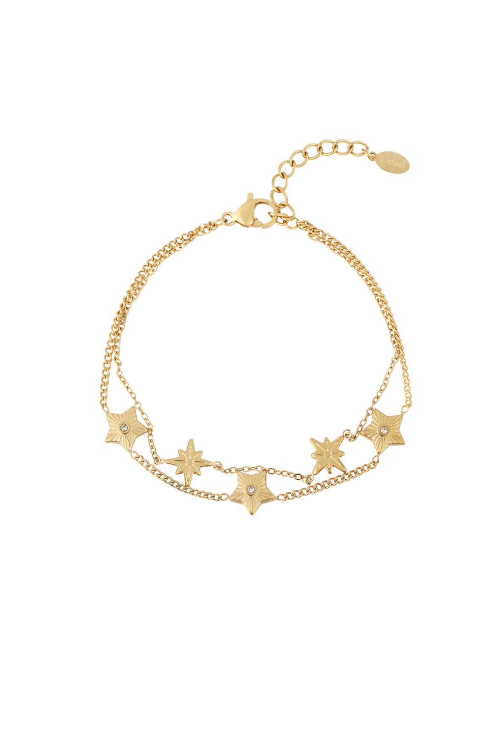 Sky - sterren armband Goud