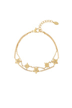 Sky - sterren armband Goud