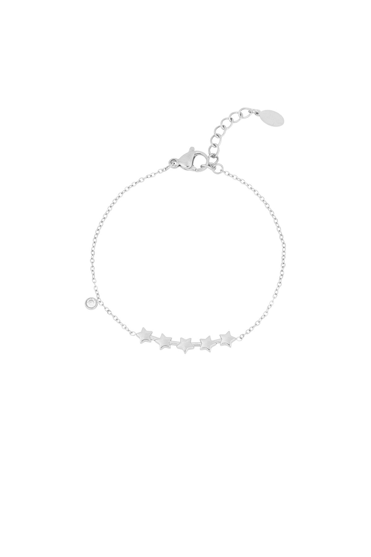 Little Galaxy - bedelarmband Zilver