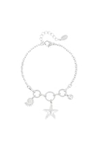 I Sea You - schelp armband Zilver