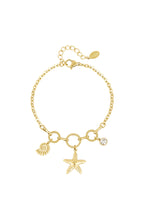I Sea You - schelp armband Zilver