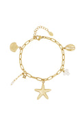 Dianna - statement armband Goud