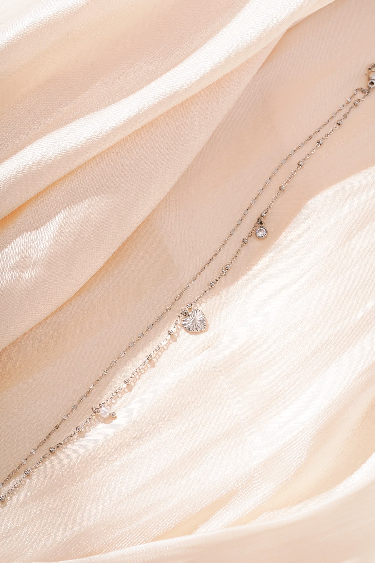 Loveline - bedelarmband Zilver