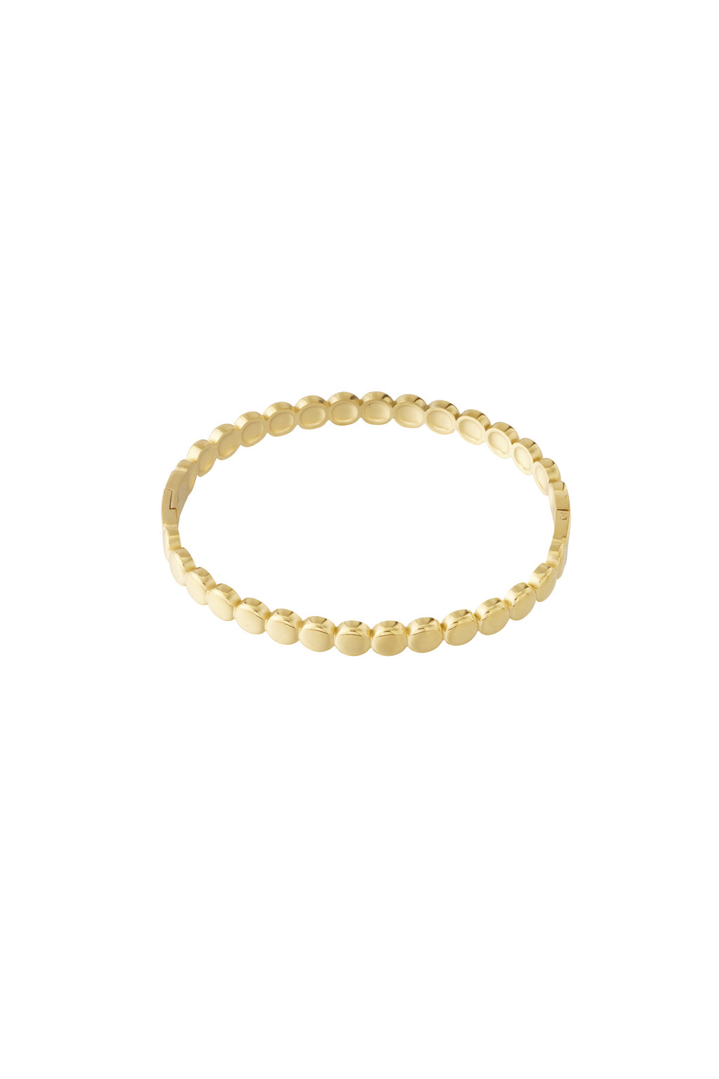 Coil - manchet armband Goud