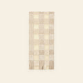 Merel - Geruite sjaal beige