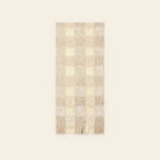 Merel - Geruite sjaal beige