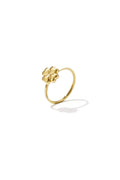 Quatre - bandring Goud
