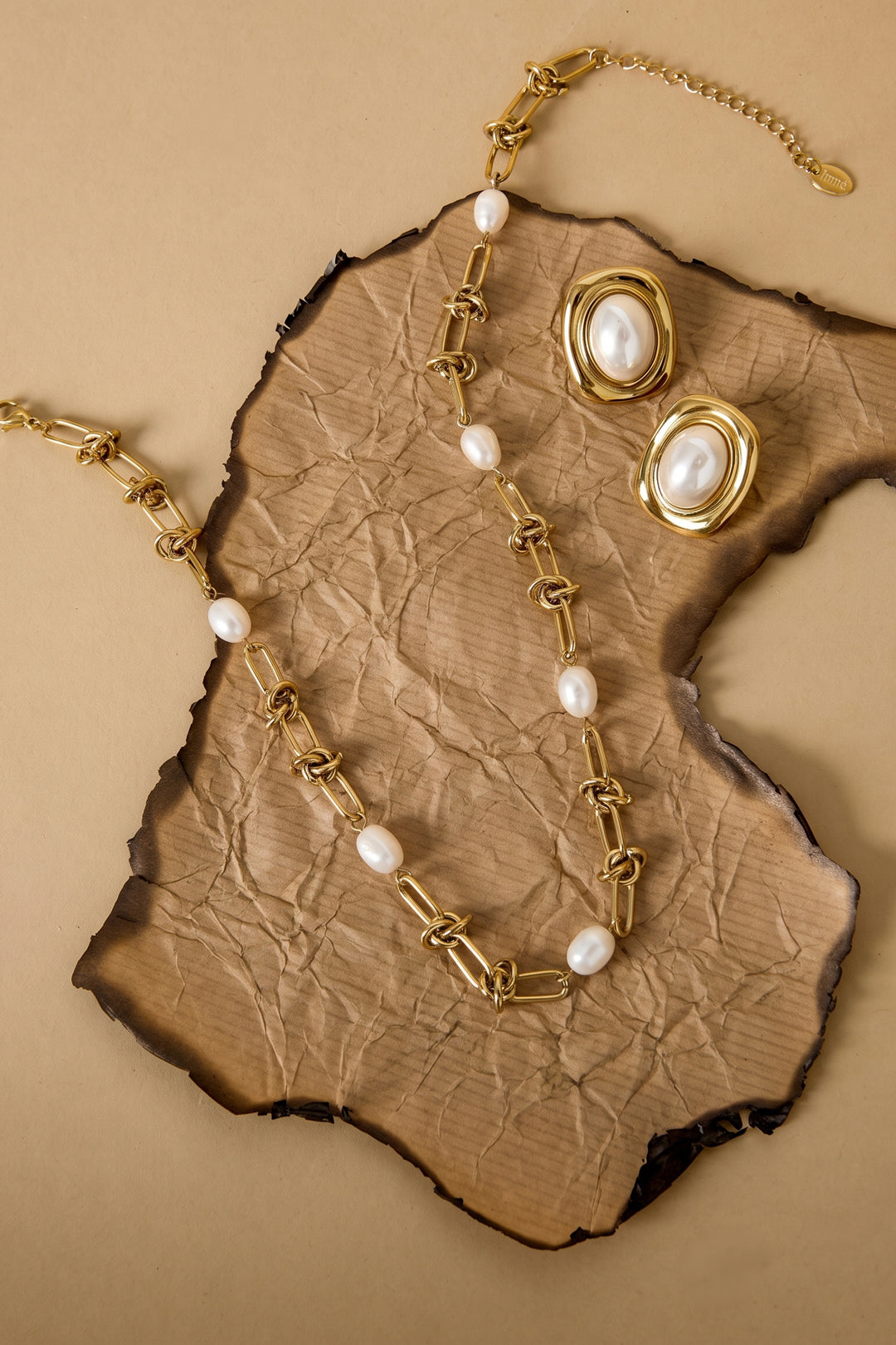 Nacre - Ketting met zoetwaterparels