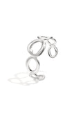 Iconic - manchet armband Zilver