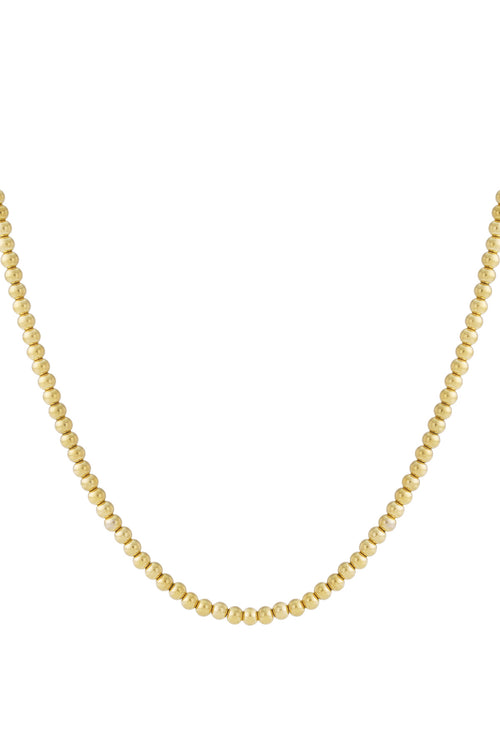 Veda - kralenketting Goud