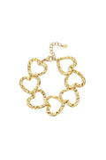 Lovie - schakelarmband Goud